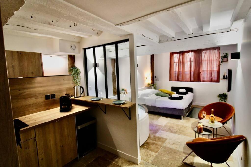 Le Spa Beauvoisine - Jacuzzi Sauna Rouen Centre Free Parking Экстерьер фото